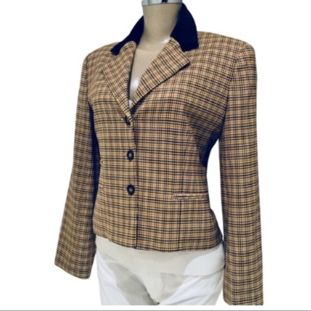 BURBERRY LONDON WOOL CASUAL JACKET